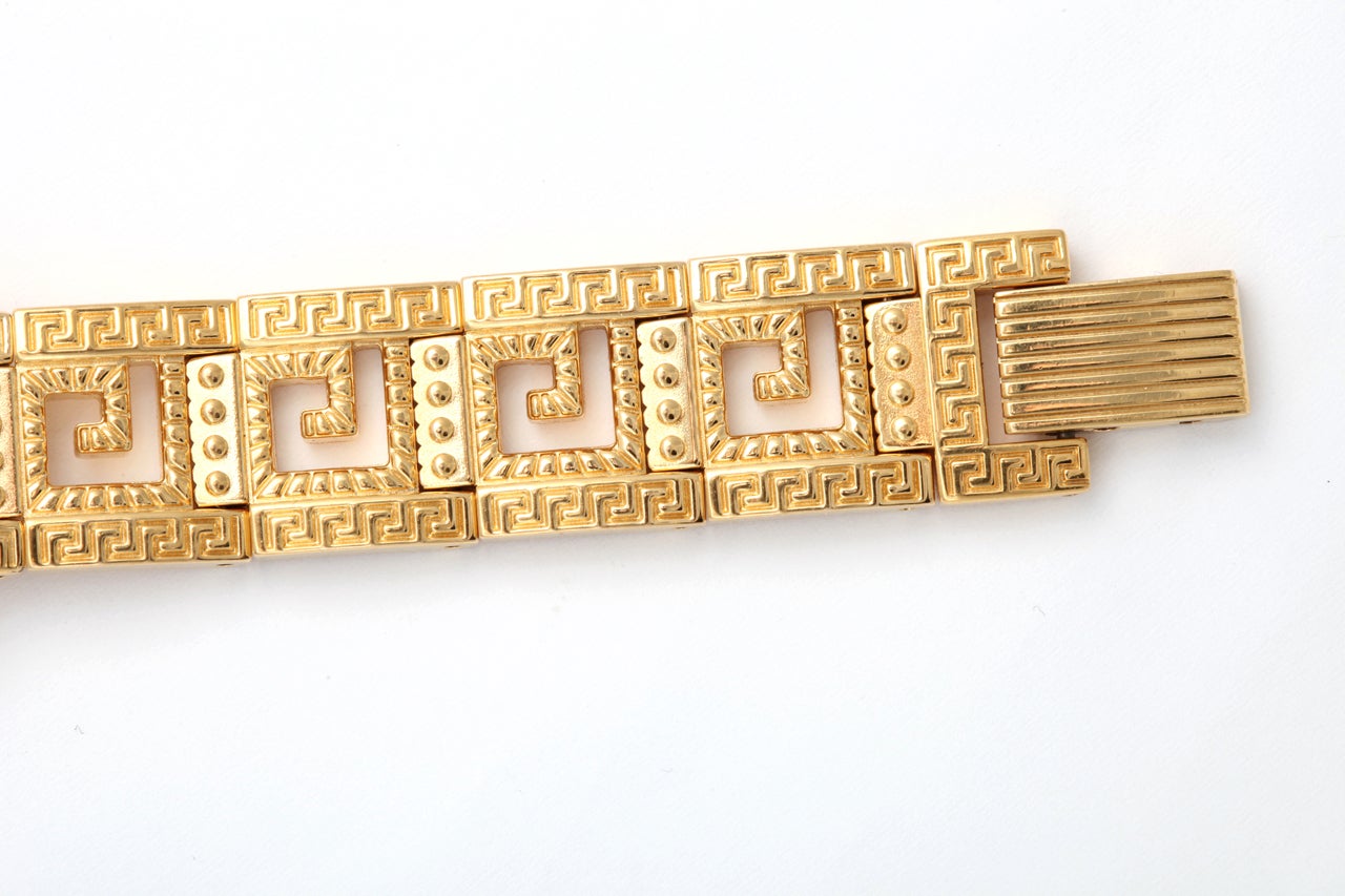 gold watch versace