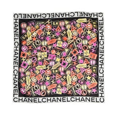 CHANEL POP ART PRINT SCARF