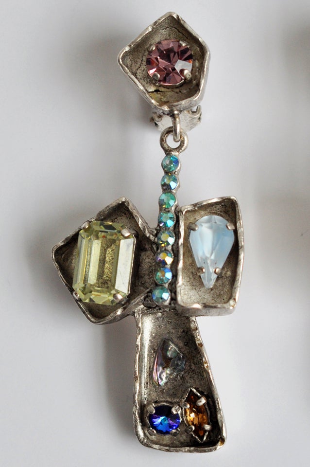 Women's Silver-Gilt Earrings by Christian LACROIX