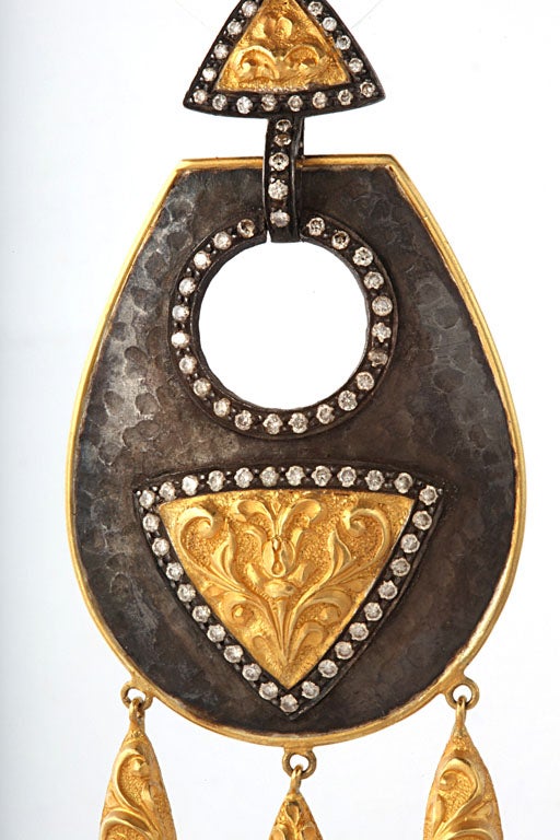 Chime Shield Earrings