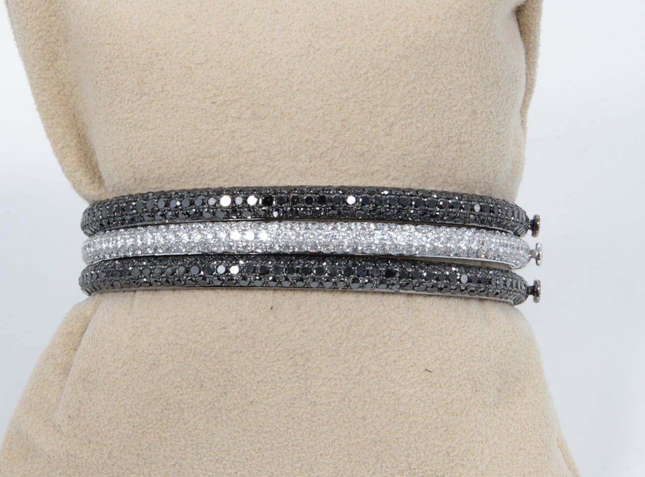 black bangle bracelets