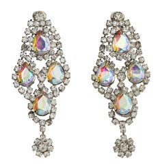 Huge Rhinestone Earrings 3
