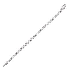 Italian Diamond Tennis Bracelet, 9.34