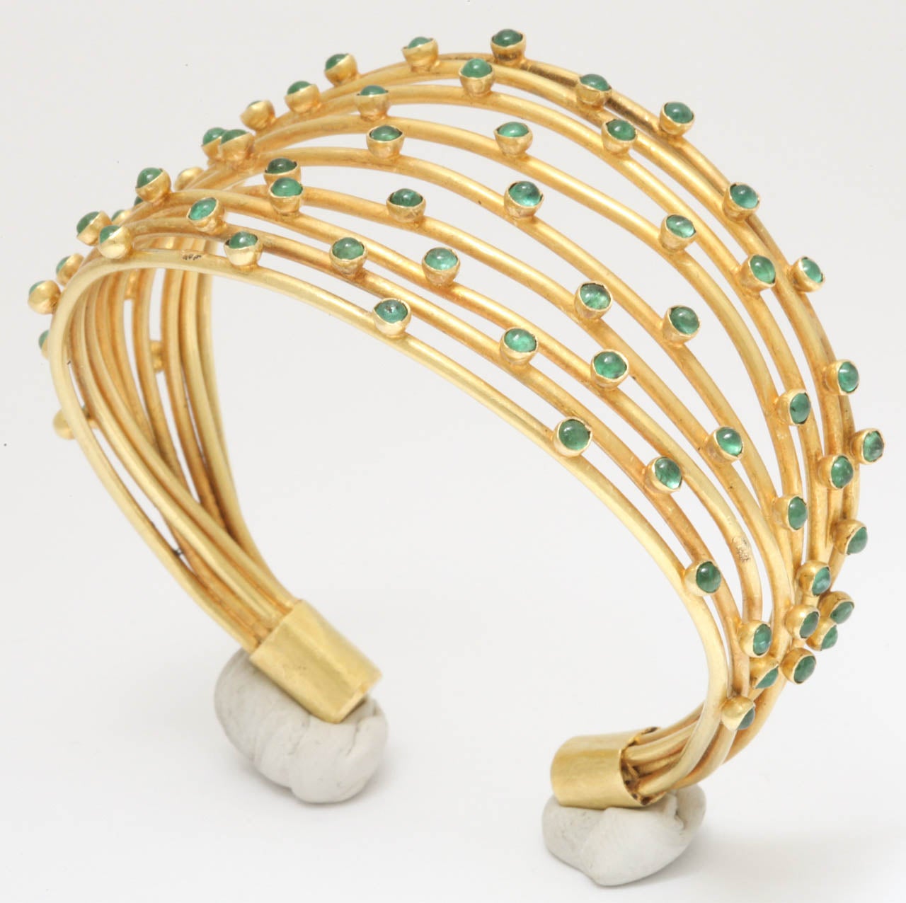 18kt yellow gold Elephant Hair Bracelet