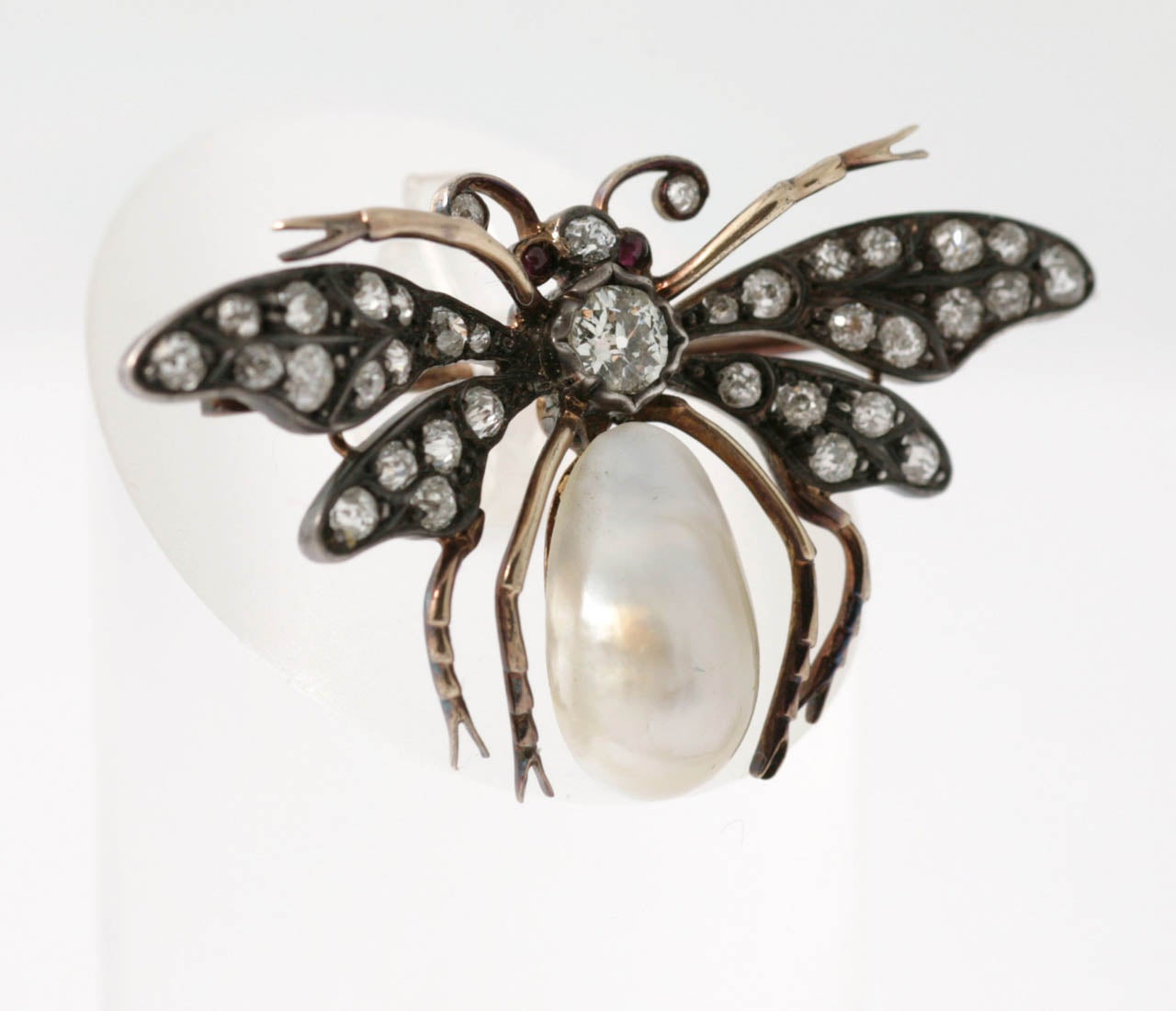 Gem Set Victorian Bug Pin For Sale at 1stDibs bug shaped gem