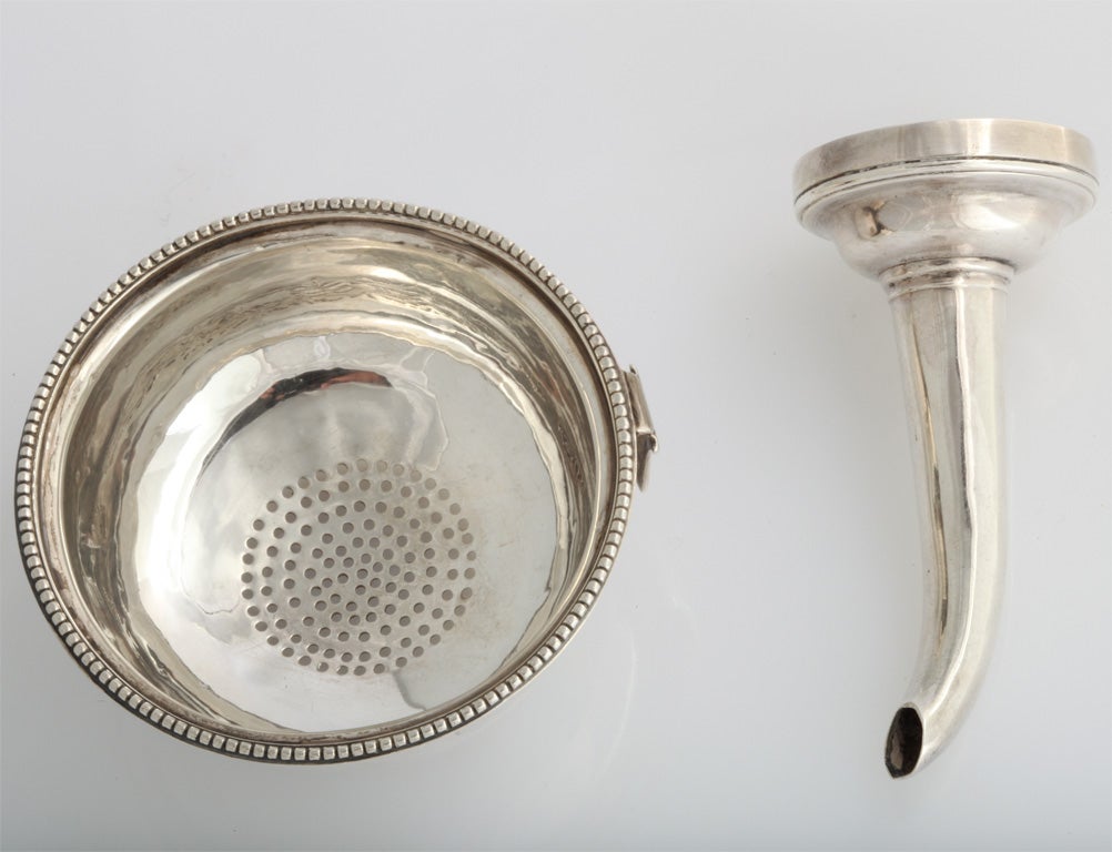 Georgian Sterling Silver Wine Funnel 3