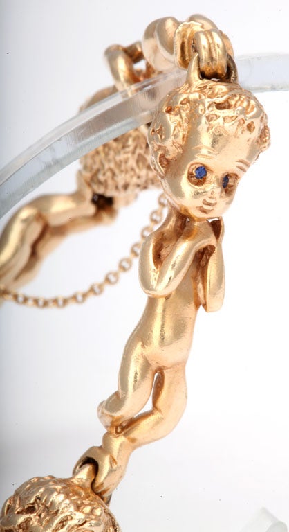 child gold bracelet