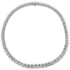 Platinum and Diamond Necklace