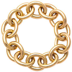 Italian Gold Link Bracelet