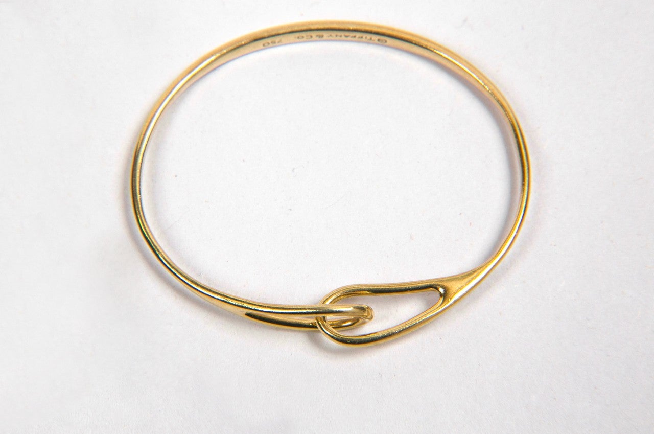 Tiffany Bracelet 18 kt Gold Presented by Carol Marks