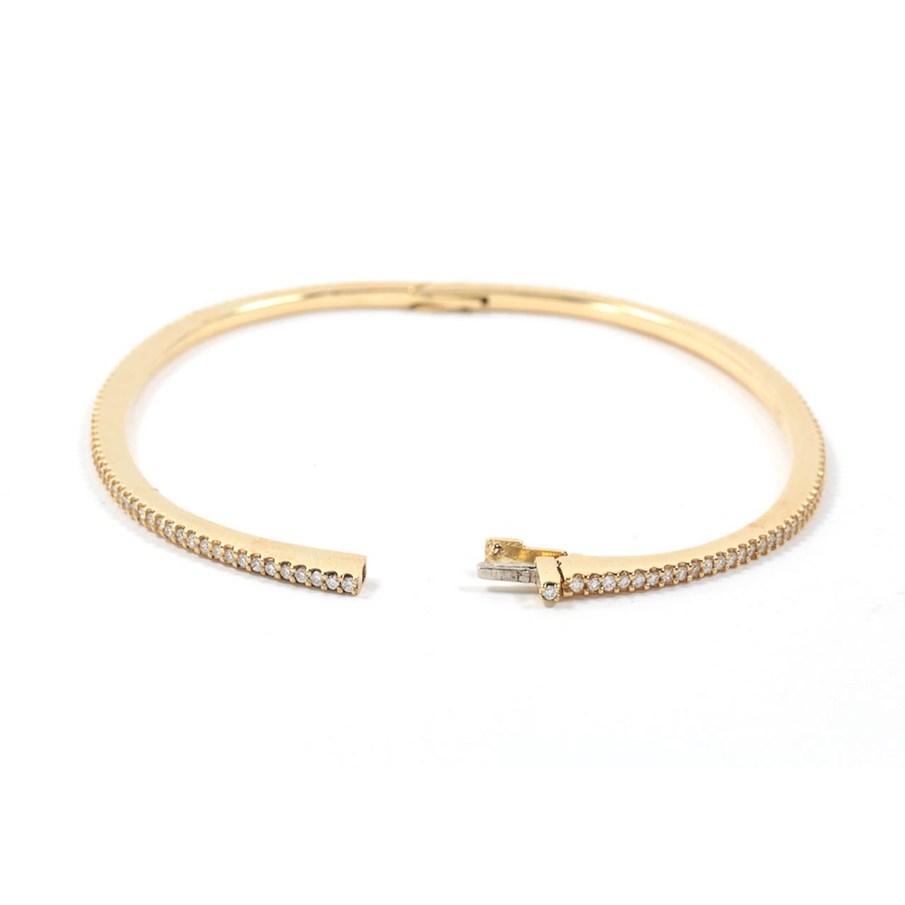 Gold Bangles with Diamonds For Sale at 1stDibs gold bangles with diamonds