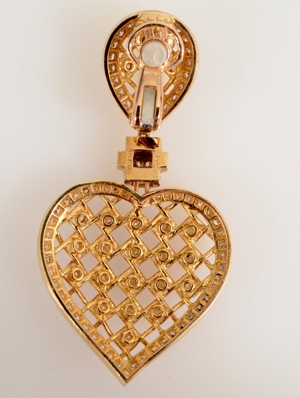 BOUCHERON, Gold, Diamond Earrings For Sale 6