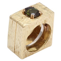 BORIS LE BEAU RING JACKET WITH TOURMALINE RING