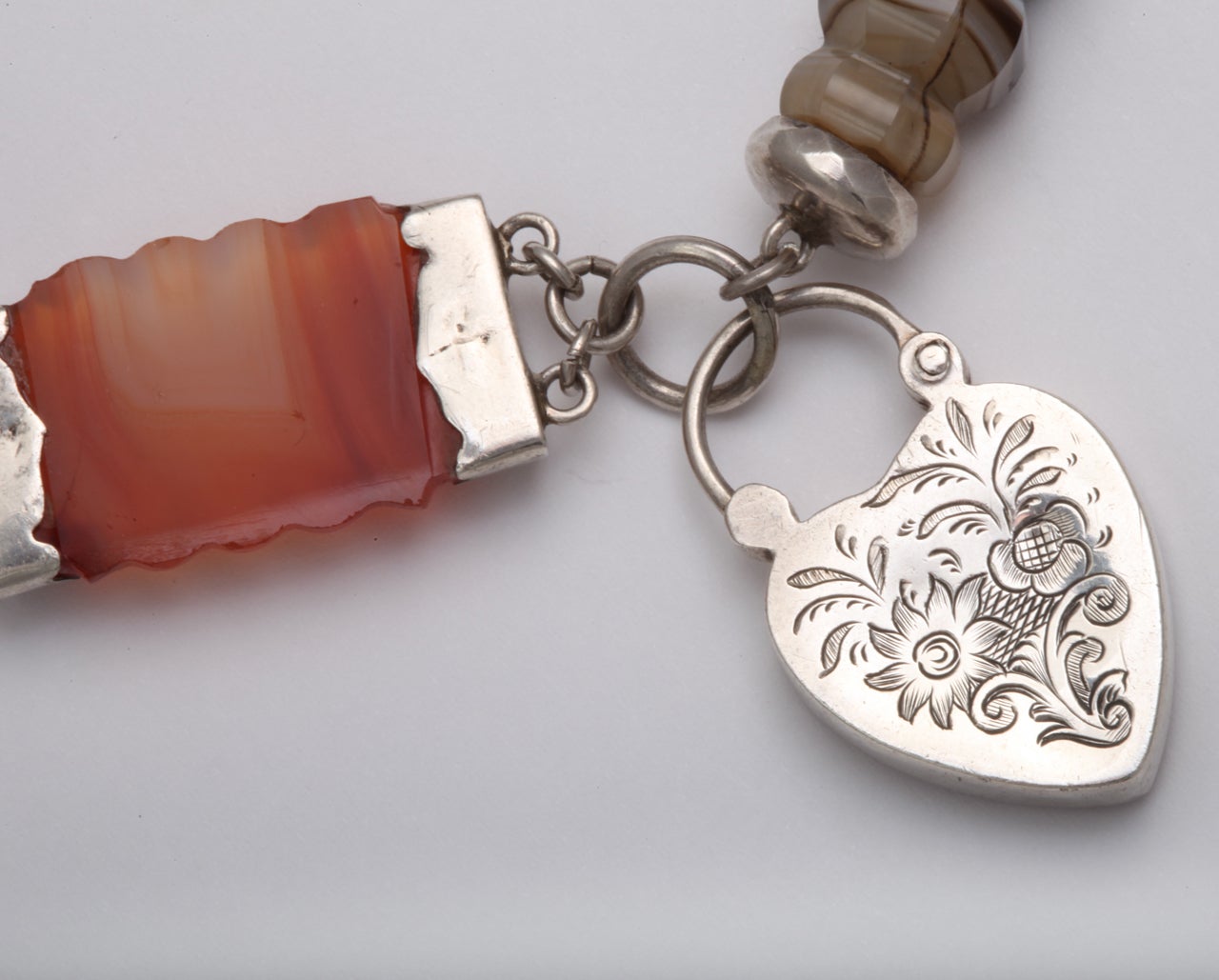 Victorian Scottish Agate Necklace 1