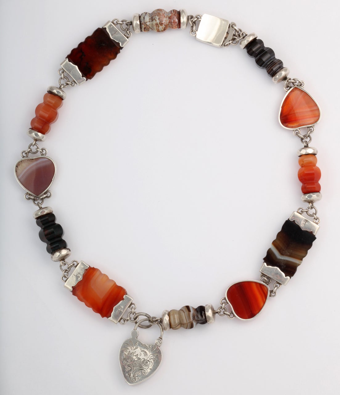 Victorian Scottish Agate Necklace 2
