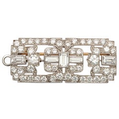 Art Deco Diamond brooch/pendant