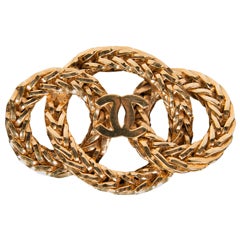 Gorgeous Chanel Brooch in Chain Link