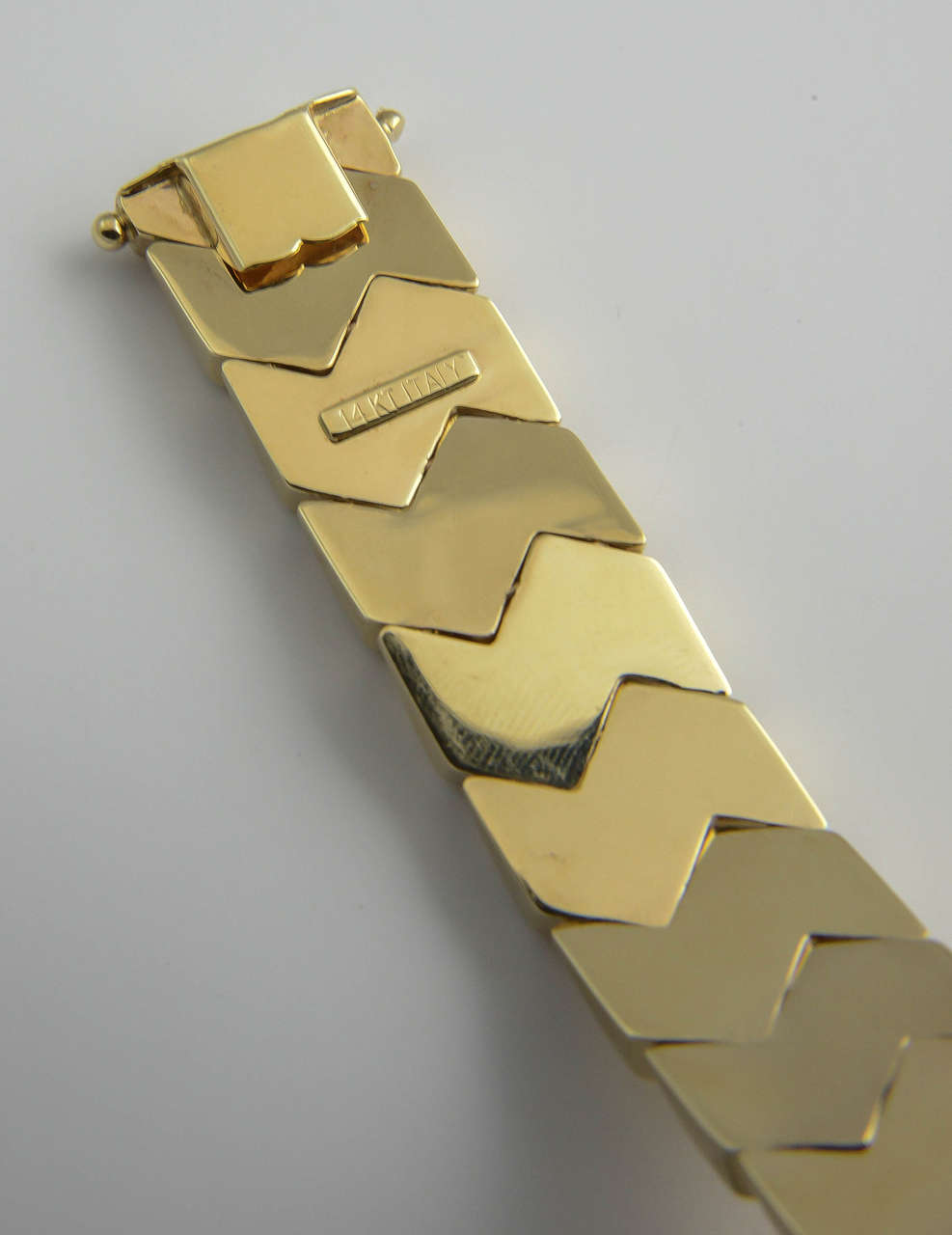 1970s Italian Braided Gold Bracelet 3