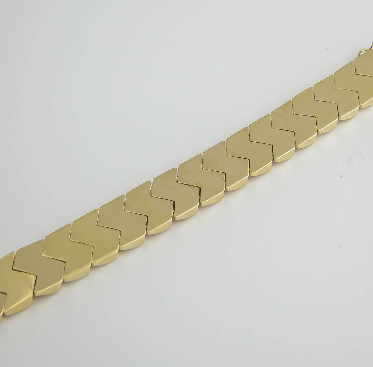 1970s Italian Braided Gold Bracelet 4