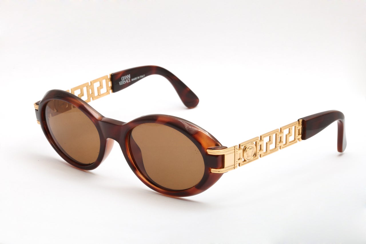 Brown Gianni Versace Sunglasses Mod 486 COL 900