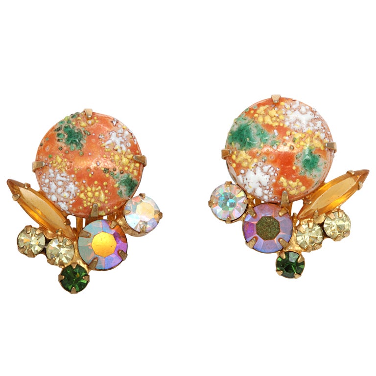 Karl Lagerfeld vintage earrings