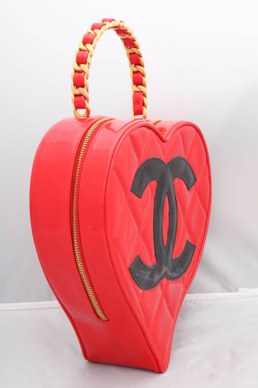 Women's Chanel Very Rare Heart Motif Bag