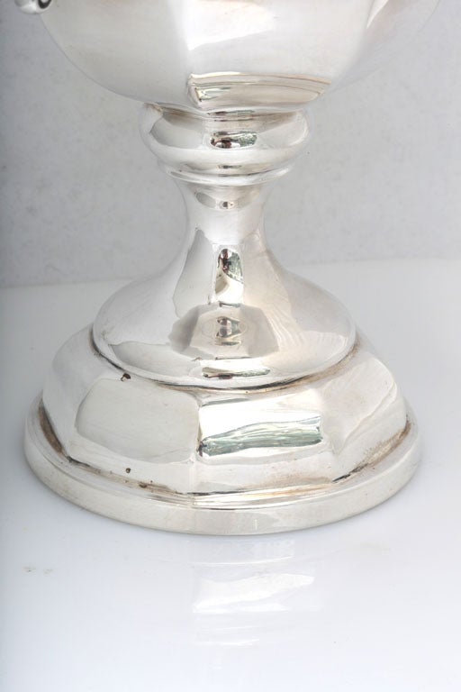 Sterling Silver Trophy Cup In Excellent Condition In New York, NY