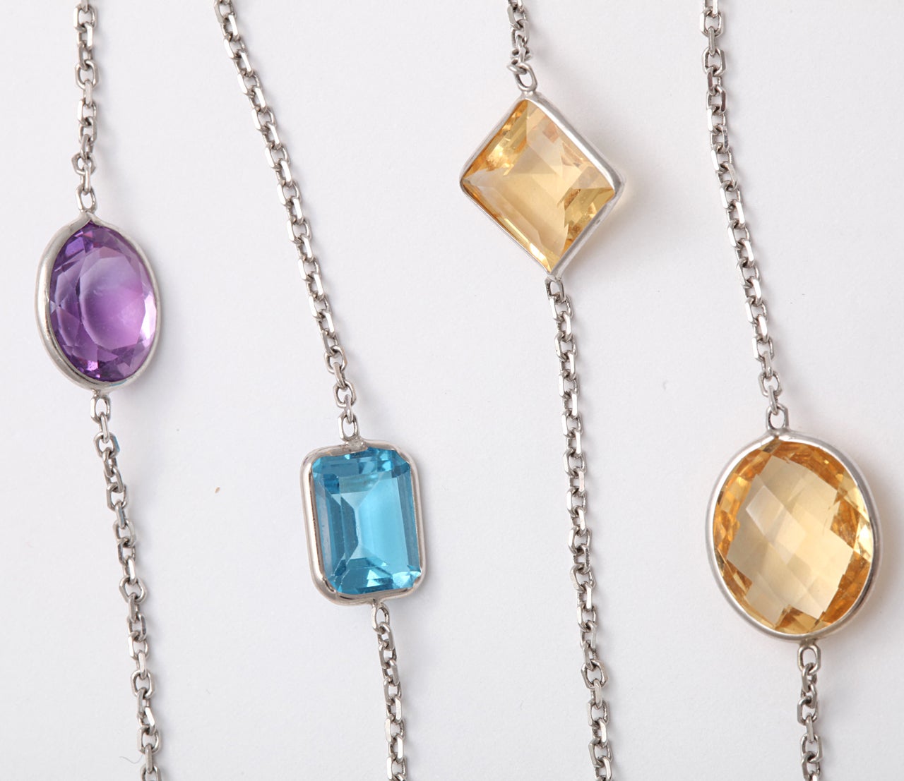 Multi Gemstone Necklace 3