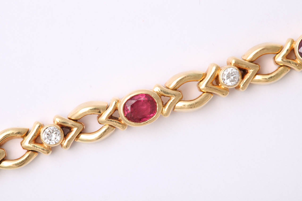 Ruby & Diamond Bracelet 3