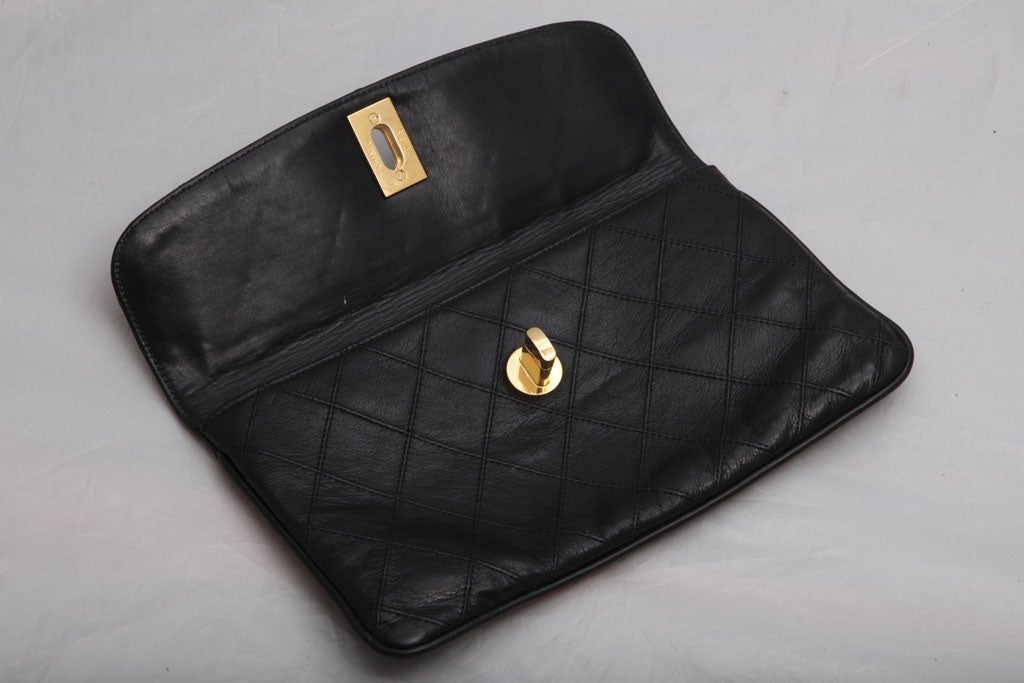 CHANEL QUILTED CLUTCH BAG 3