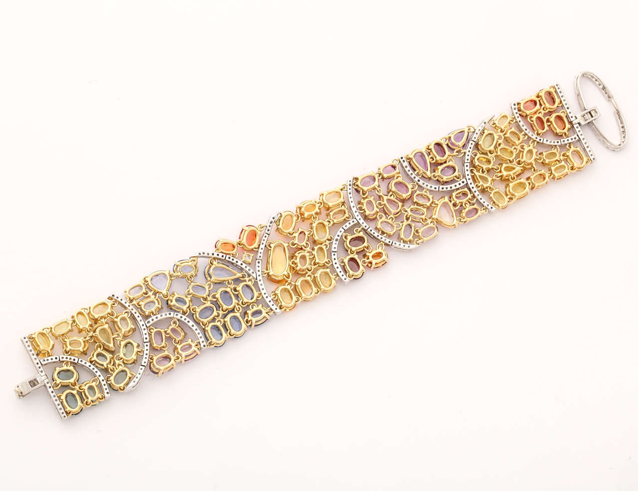 colorful diamond bracelet