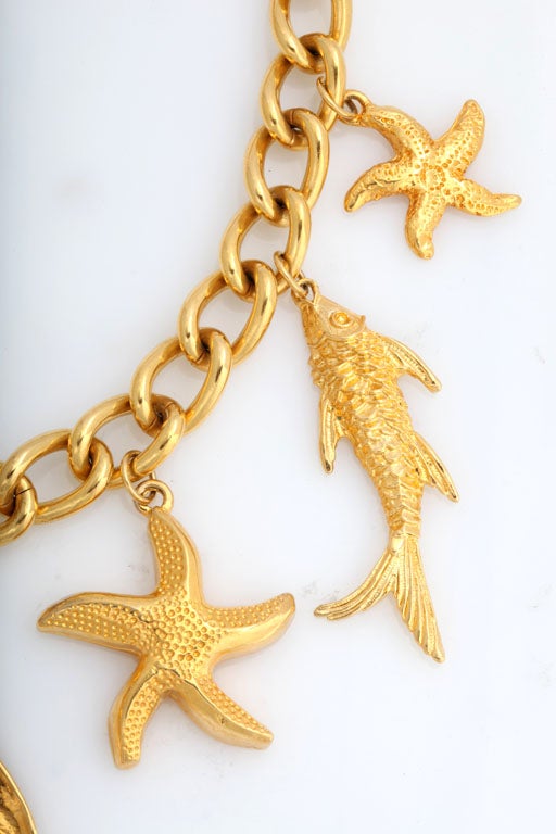 gold costume necklace