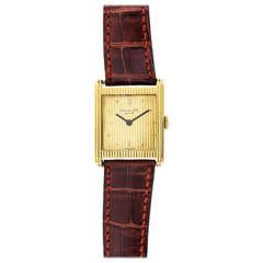 Patek Philippe Yellow Gold Manual Wind Wristwatch Ref 3475