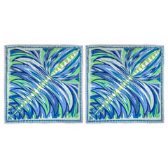 pair of large vintage pucci towels presented by funky finders 3