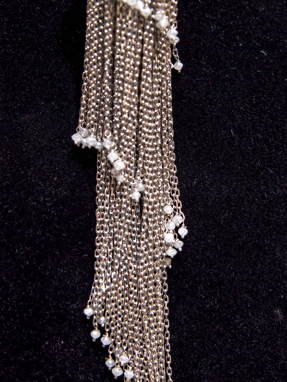 Mariani Diamond Gold Tassel In Excellent Condition For Sale In New Orleans, LA