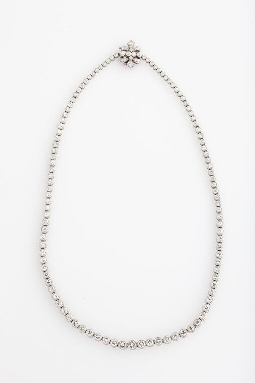 Diamond and Platinum Necklace