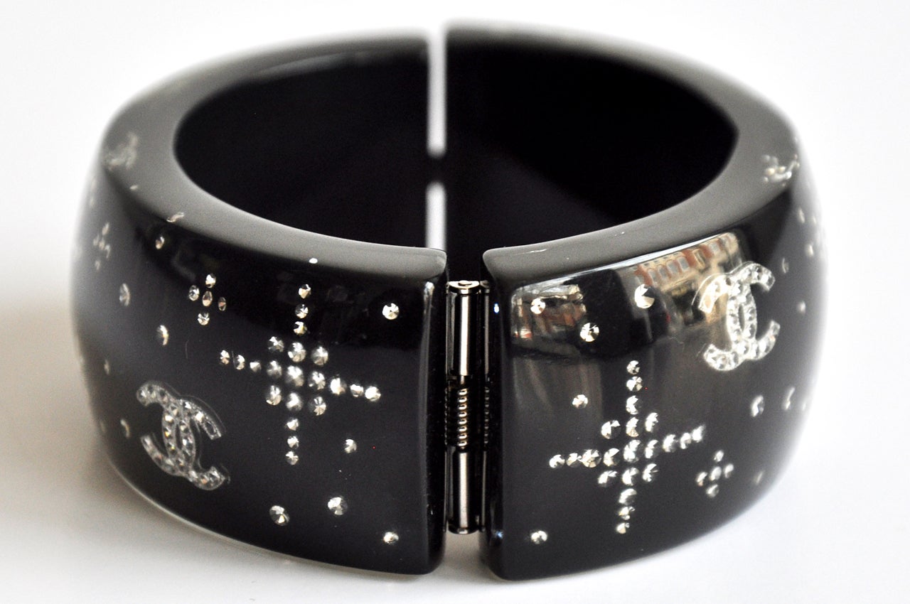 Chanel Lucite Cuff Bracelet 3