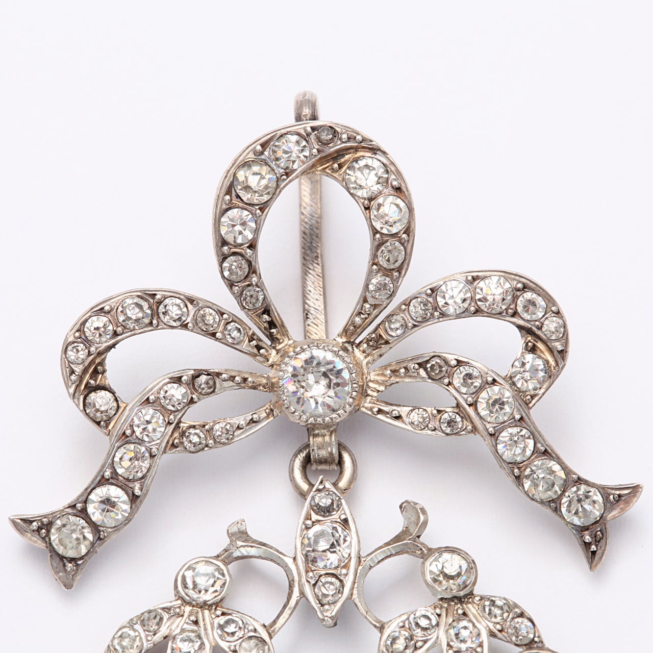 French Art Nouveau Sterling Silver and Paste Pendant For Sale at ...