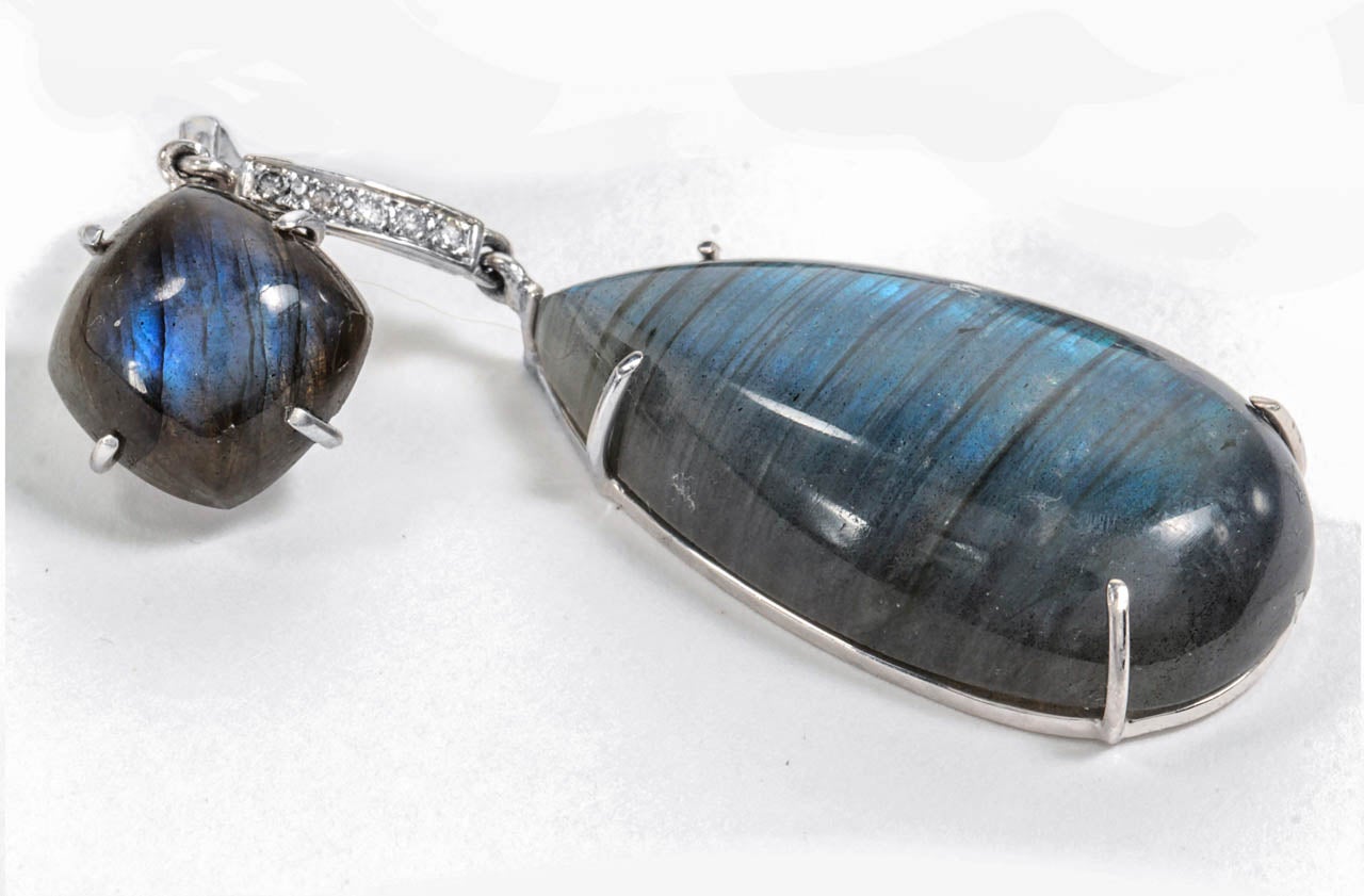 Labradorite Drop Earrings main image 0