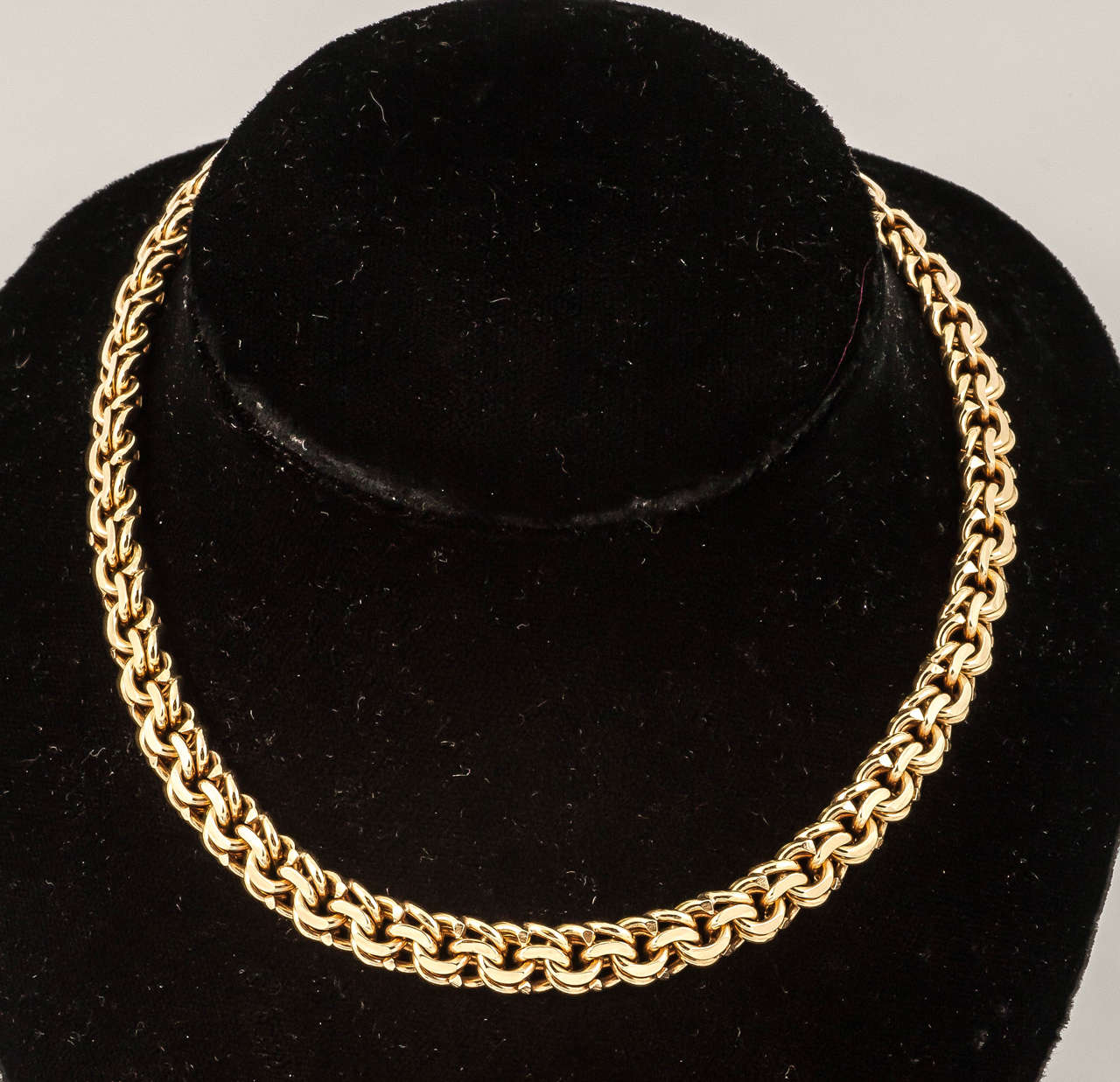 Tiffany and Co. Heavy Gold Necklace at 1stDibs