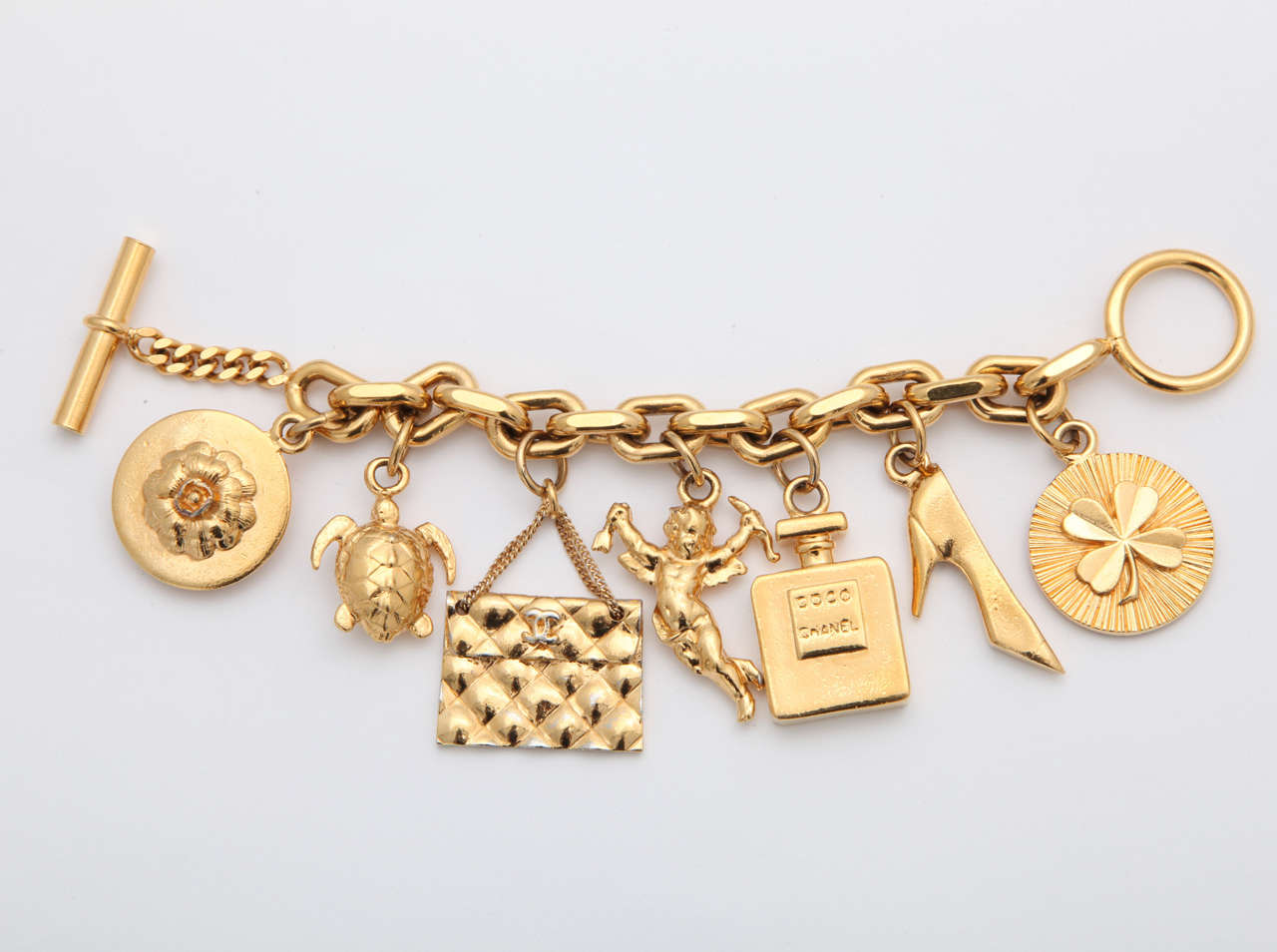 chanel charm bracelet