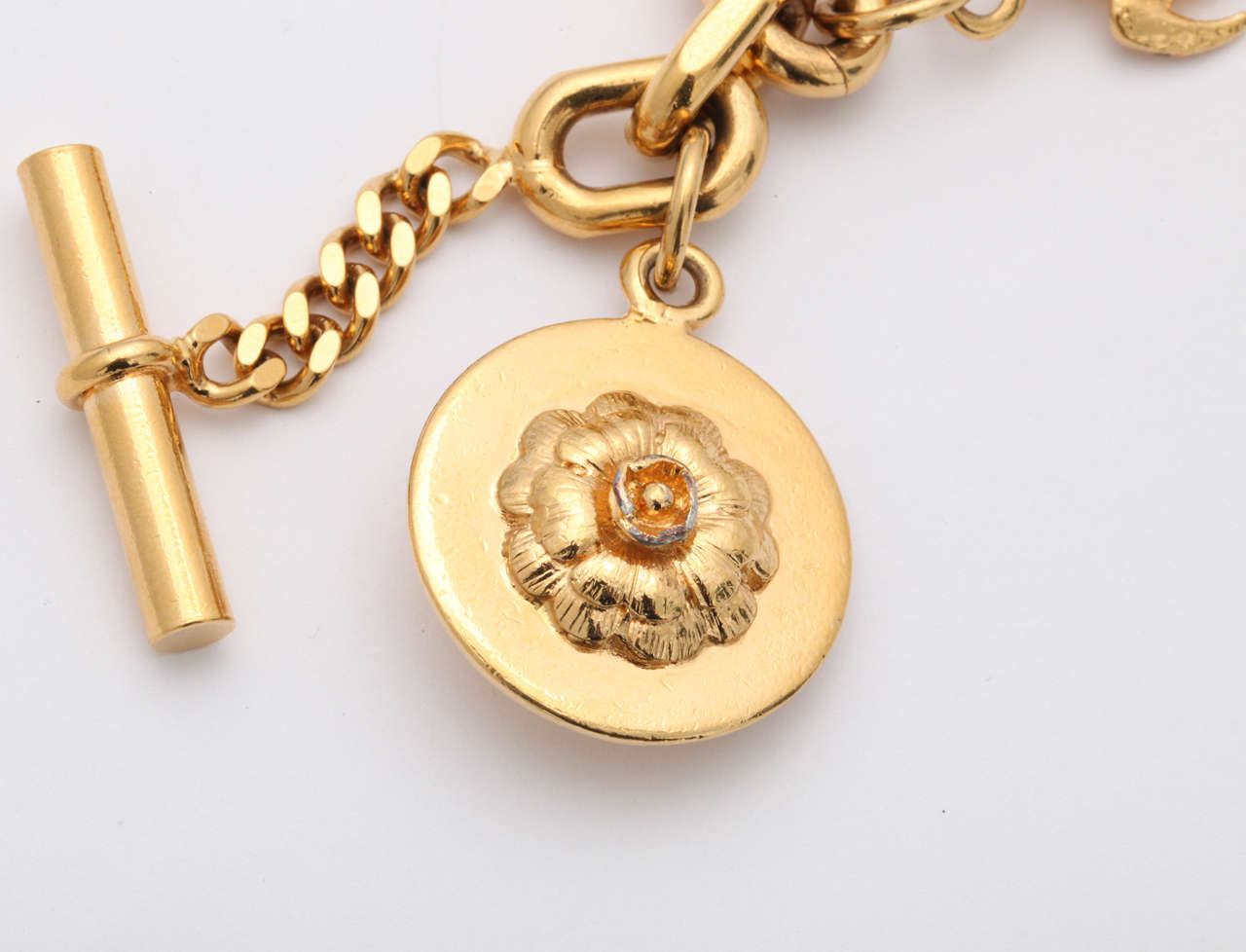 Women's Chanel Vintage Iconic 7 Charm Bracelet