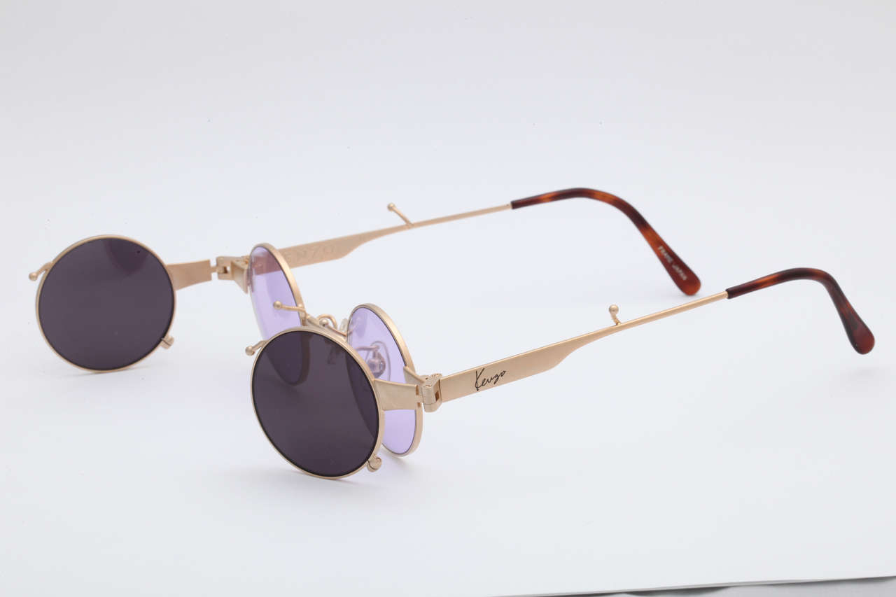 Vintage Kenzo Sunglasses (Grau) im Angebot