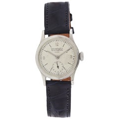 Patek Philippe Stainless Steel Calatrava Wristwatch Retailed by Tiffany & Co.