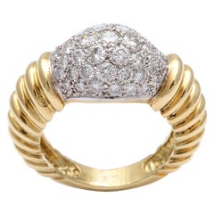 Super Chic Diamond Pinky Ring