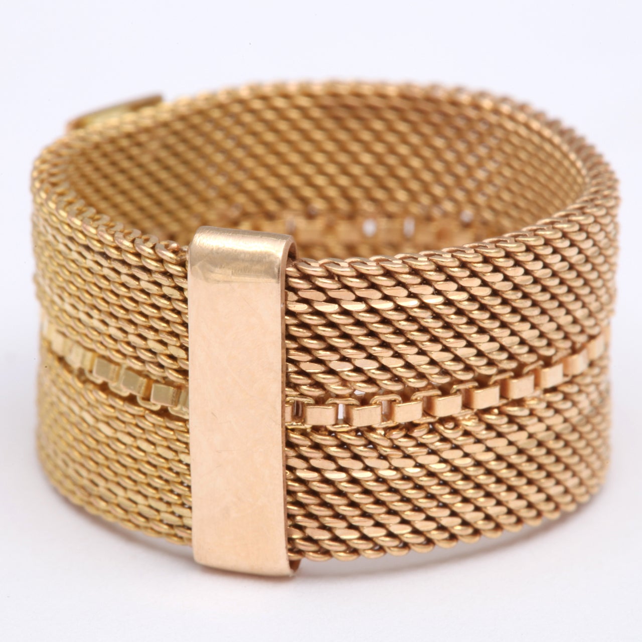 Gold Woven Band For Sale 2