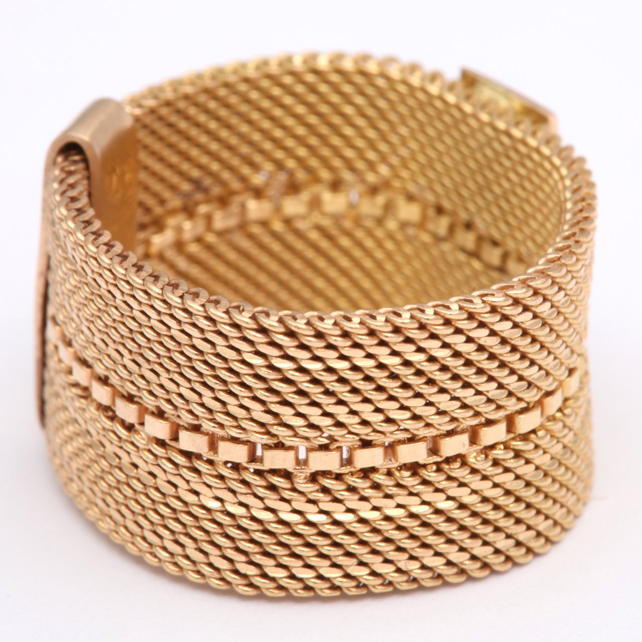 Gold Woven Band For Sale 3