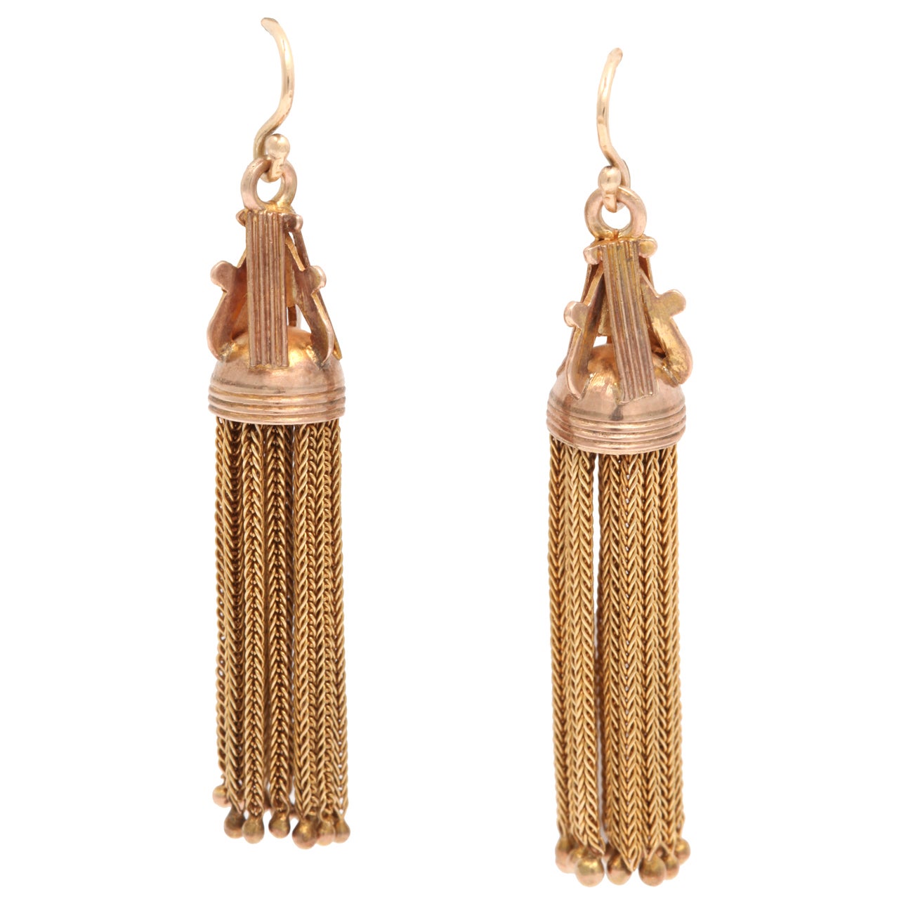 Victorian Tassel Earrings at 1stdibs
