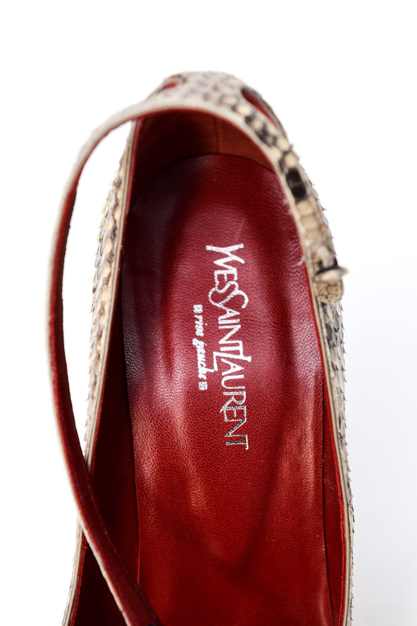 YSL Rive Gauche Shoes For Sale 5