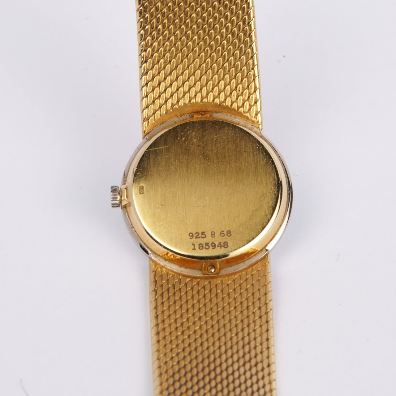 Piaget Lady's Yellow Gold, Diamond and Lapis Bracelet Watch 1